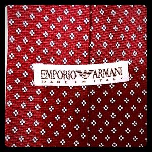 Genuine Emporio Armani necktie, 100% silk!